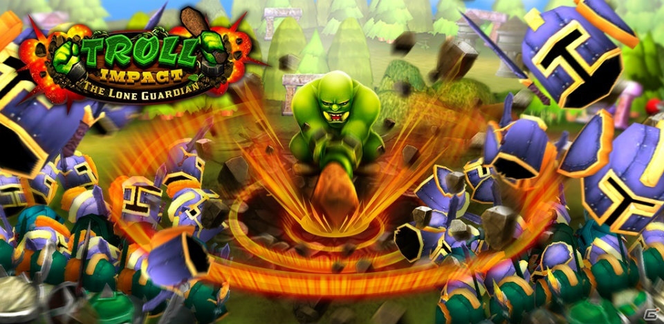 iOS/Android「Troll Impact - The Lone Guardian -」が配信―姫を守るべくトロルが戦うタワーディフェンスゲームの画像1