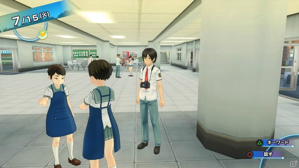 PS4/PS3「夏色ハイスクル★青春白書（略）」オープンワールドを舞台とした恋愛アドベンチャーならではのゲームシステムを紹介―激写を狙う“AAM”とは…？の画像28
