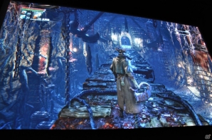 PS4「Bloodborne」完成発表会をレポート―巨大シアタースクリーンを使ったデモプレイ＆金子ノブアキさんが挑戦するTV番組も放送決定の画像33
