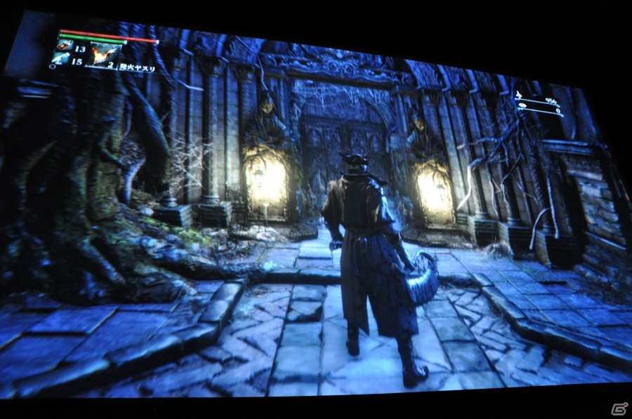 PS4「Bloodborne」完成発表会をレポート―巨大シアタースクリーンを使ったデモプレイ＆金子ノブアキさんが挑戦するTV番組も放送決定の画像35