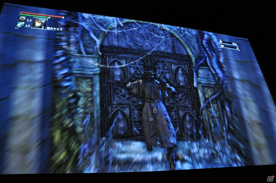 PS4「Bloodborne」完成発表会をレポート―巨大シアタースクリーンを使ったデモプレイ＆金子ノブアキさんが挑戦するTV番組も放送決定の画像36