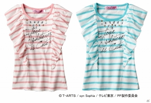「プリパラ」Right-onとのコラボキッズTシャツが発売―ゲームで使える特製プリチケつき！の画像2