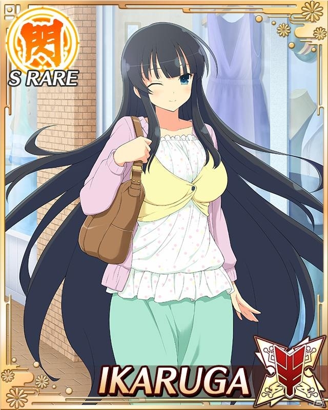 GREE/Mobage「閃乱カグラ NewWave Gバースト」色んな衣装の斑鳩が見られるイベント「安売りいたしませんわ！斑鳩と行くドキドキショッピング」が開催の画像2