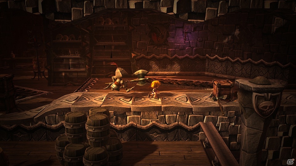 2種類の世界を切り替えて進む王道ファンタジーアクション―Wii U「ギアナシスターズ：ツイステッドドリームズ」が配信開始！の画像4