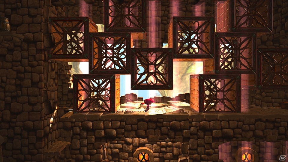 2種類の世界を切り替えて進む王道ファンタジーアクション―Wii U「ギアナシスターズ：ツイステッドドリームズ」が配信開始！の画像5
