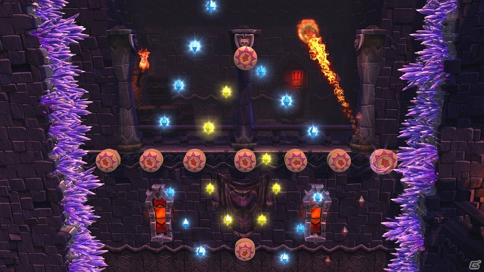 2種類の世界を切り替えて進む王道ファンタジーアクション―Wii U「ギアナシスターズ：ツイステッドドリームズ」が配信開始！の画像6