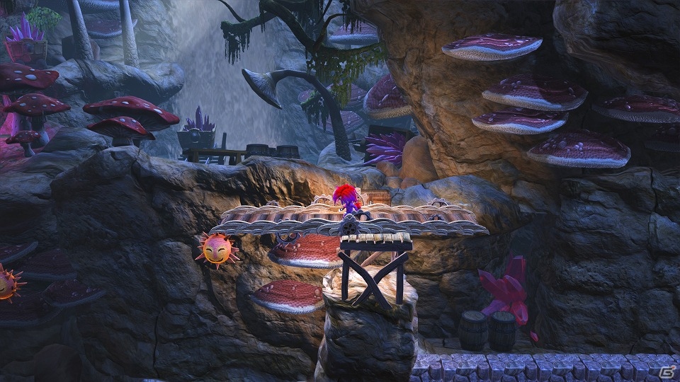 2種類の世界を切り替えて進む王道ファンタジーアクション―Wii U「ギアナシスターズ：ツイステッドドリームズ」が配信開始！の画像7