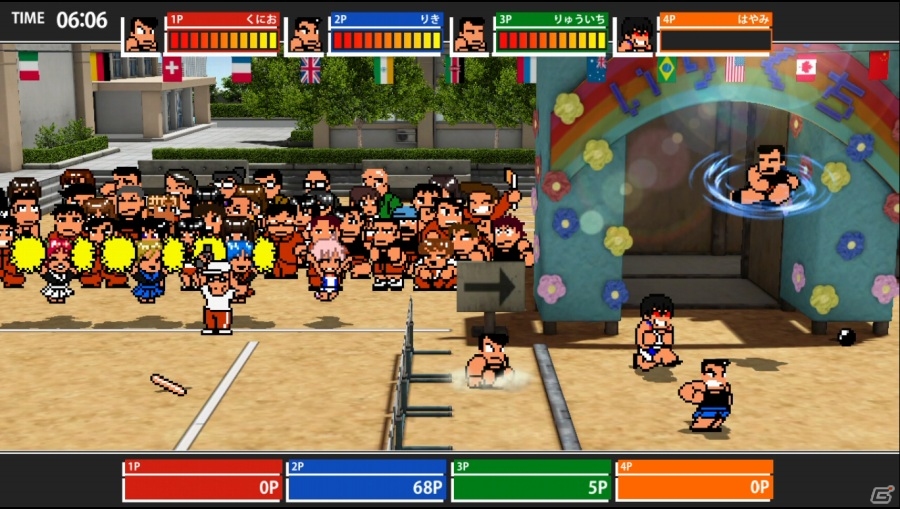 PS3「ダウンタウン熱血行進曲 それゆけ大運動会 ～オールスタースペシャル～」コラボDLC第1弾＆第2弾が配信！第3弾には今をときめくあのバンドが…？の画像2