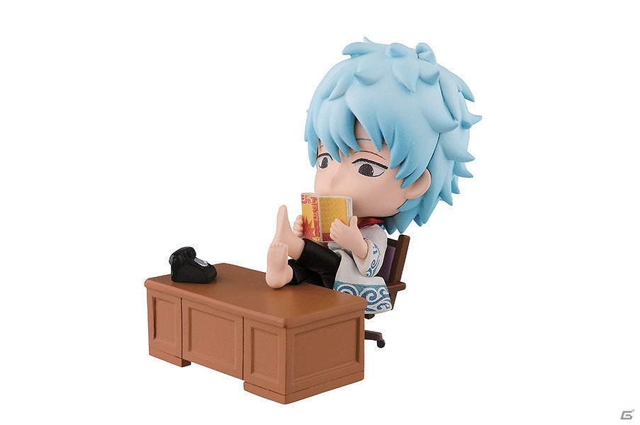 1回で2度引けるミニフィギュア付きの「一番くじ 銀魂～美味しいものは糖とマヨでできている～」が4月中旬より販売開始の画像2