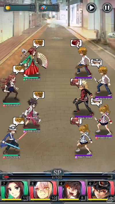 「東京ファントム」Android版が配信スタート！魅力的なファントムたちとフロアを進むゲームシステムを紹介の画像2