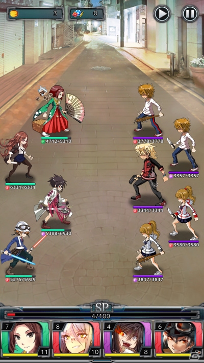 「東京ファントム」Android版が配信スタート！魅力的なファントムたちとフロアを進むゲームシステムを紹介の画像3