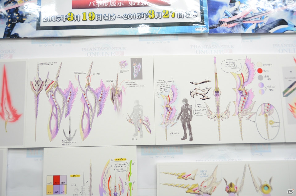 舞台の衣装や設定画などを展示する「PSO2ミュージアム in ゲーマーズ」が開催中！酒井プロデューサーにそのポイントを聞いたの画像24