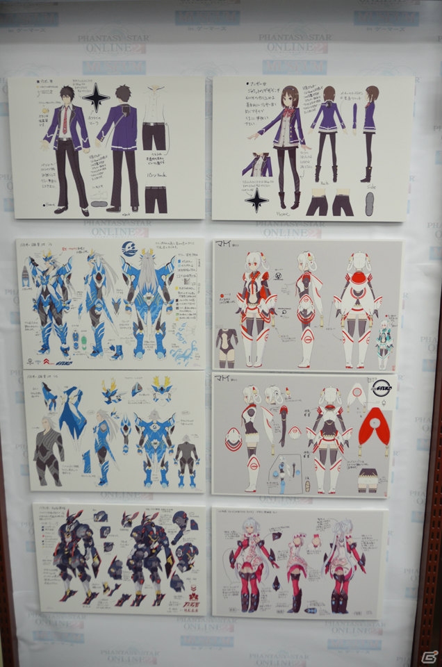 舞台の衣装や設定画などを展示する「PSO2ミュージアム in ゲーマーズ」が開催中！酒井プロデューサーにそのポイントを聞いたの画像3