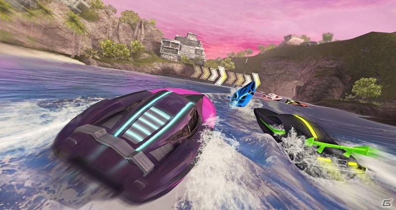 iOS/Android向けレースゲーム「Driver Speedboat Paradise」が4月に配信―若く無謀なスピードボートレーサーが犯罪組織を壊滅！の画像4
