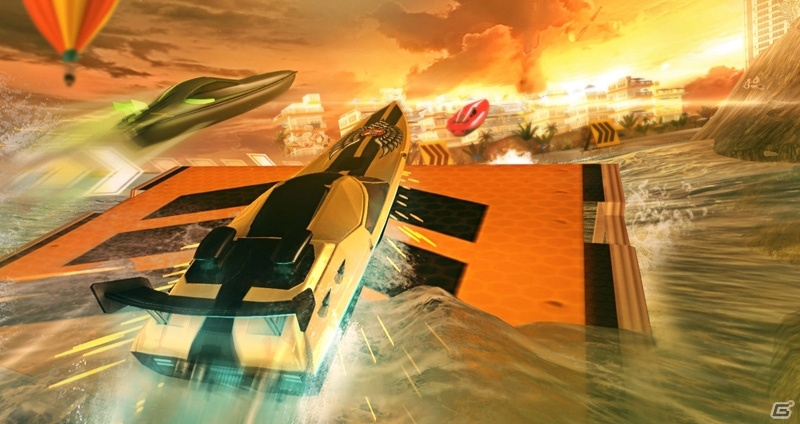 iOS/Android向けレースゲーム「Driver Speedboat Paradise」が4月に配信―若く無謀なスピードボートレーサーが犯罪組織を壊滅！の画像6