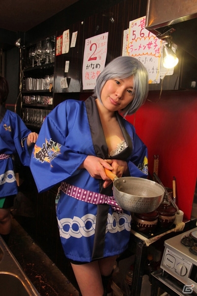 PS4/PS Vita「閃乱カグラ ESTIVAL VERSUS -少女達の選択-」目黒「らーめんBARスナック、居酒屋。」とのコラボが3月21日よりスタートの画像4
