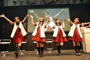 アニメキャラクターたちのライブをリズムゲームで楽しめる「ミラクルガールズフェスティバル（仮）」が発表！七森中☆ごらく部がゲストに登場した発表会をレポートの画像15