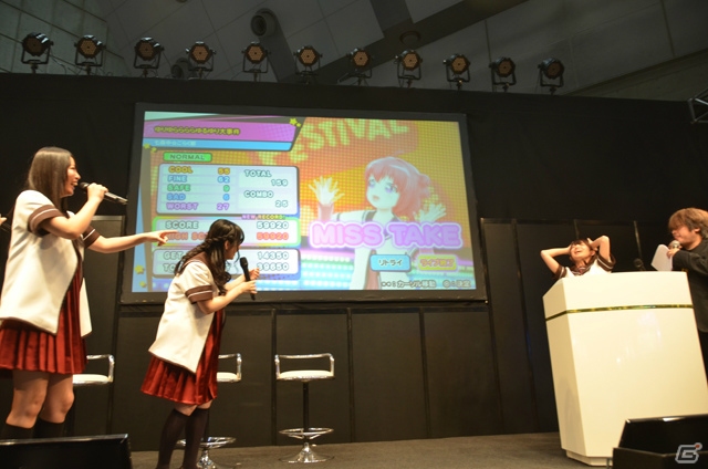 アニメキャラクターたちのライブをリズムゲームで楽しめる「ミラクルガールズフェスティバル（仮）」が発表！七森中☆ごらく部がゲストに登場した発表会をレポートの画像19