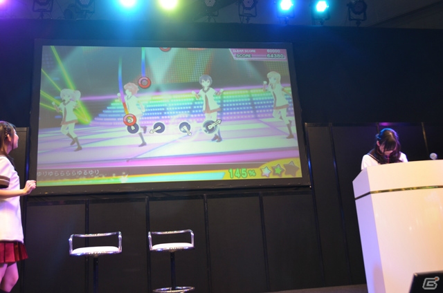 アニメキャラクターたちのライブをリズムゲームで楽しめる「ミラクルガールズフェスティバル（仮）」が発表！七森中☆ごらく部がゲストに登場した発表会をレポートの画像20