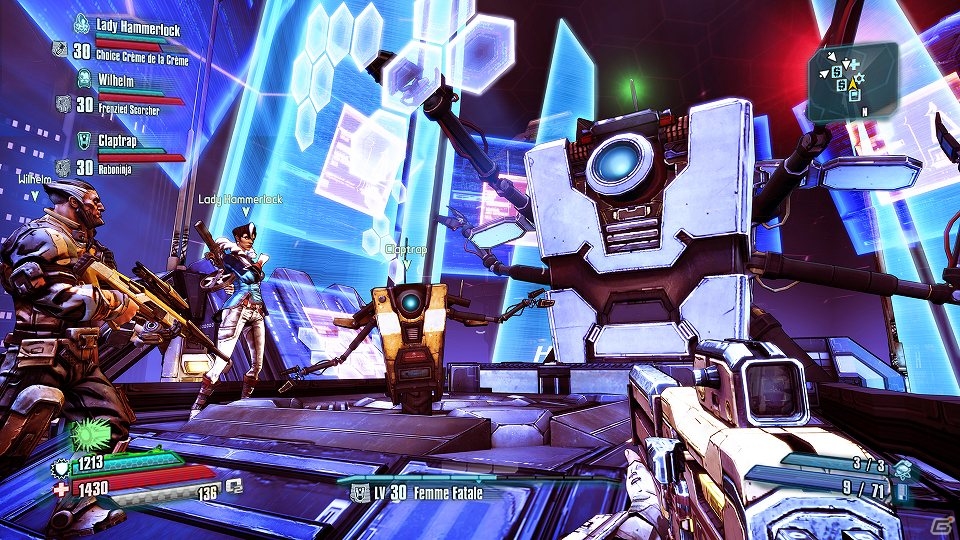 PS3/Xbox360「ボーダーランズ プリシークエル」クラップトラップに潜む「H-Source コード」を見つけ出せ！DLC第4弾「Claptrapのデジタルな決死圏」が3月25日に配信の画像2