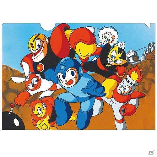 クリアファイルやラバーマスコットなどがラインナップ！「ロックマン」シリーズの3月発売グッズ情報が公開！の画像3
