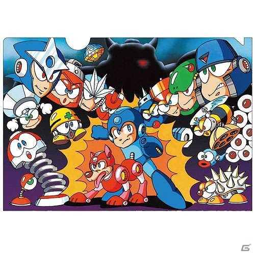 クリアファイルやラバーマスコットなどがラインナップ！「ロックマン」シリーズの3月発売グッズ情報が公開！の画像4