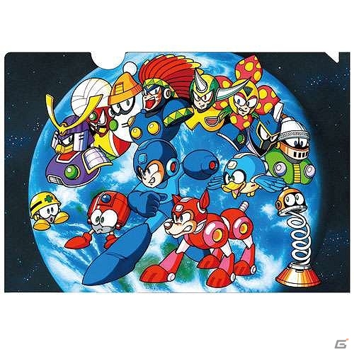 クリアファイルやラバーマスコットなどがラインナップ！「ロックマン」シリーズの3月発売グッズ情報が公開！の画像5