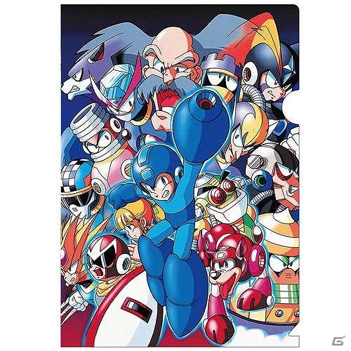 クリアファイルやラバーマスコットなどがラインナップ！「ロックマン」シリーズの3月発売グッズ情報が公開！の画像6