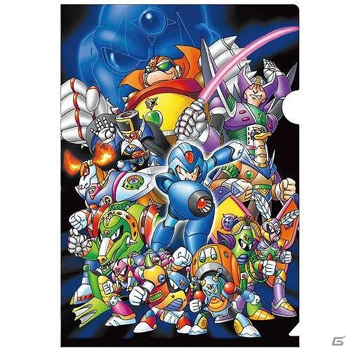 クリアファイルやラバーマスコットなどがラインナップ！「ロックマン」シリーズの3月発売グッズ情報が公開！の画像8
