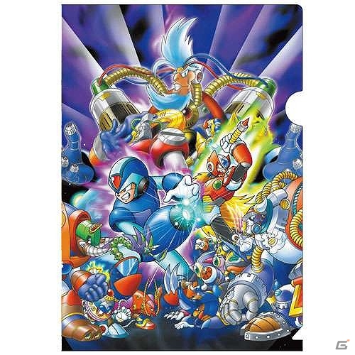 クリアファイルやラバーマスコットなどがラインナップ！「ロックマン」シリーズの3月発売グッズ情報が公開！の画像9