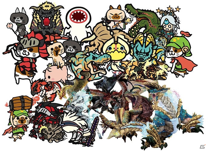 「モンスターハンター」3月販売のオリジナルグッズを一挙紹介―モンスターぬいぐるみやAIROU ラバーマスコットコレクションなどがラインナップ！の画像1