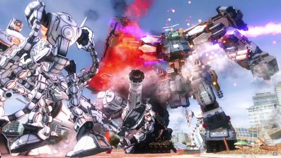 PS4「地球防衛軍4.1 THE SHADOW OF NEW DESPAIR」歩行要塞バラムは無敵の兵器！新要素に着目したPV第3弾が公開の画像8