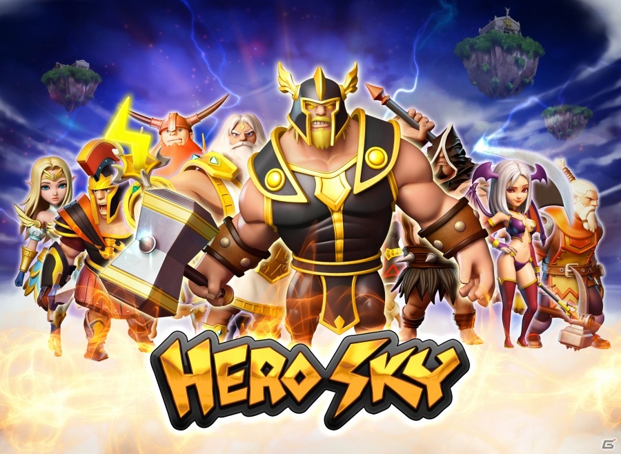 100を超えるヒーローたちが登場！iOS/Android向け戦略RPG「ヒーロースカイ:エピック・ギルド・ウォーズ」が配信の画像1