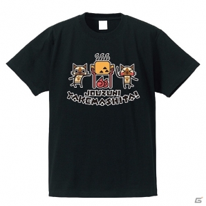 モンスターハンターとコトブキヤがコラボした「MH Tシャツ（アイルー肉焼き）」が3月26日に発売の画像1