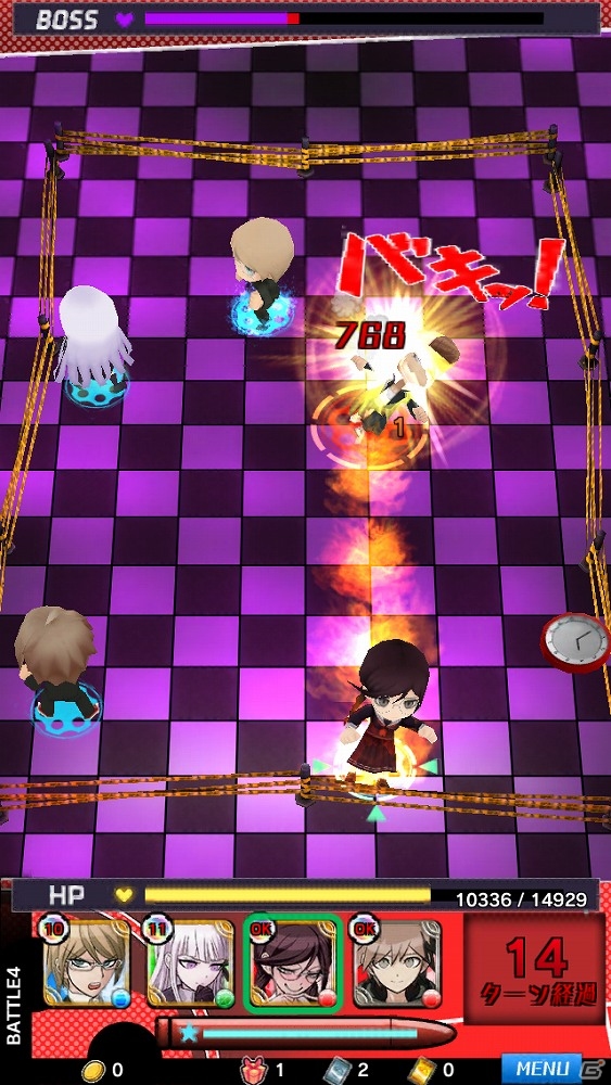 Android版「ダンガンロンパ-Unlimited Battle-」が4月に配信！モノクマメダルが手に入る事前登録が受付開始の画像2