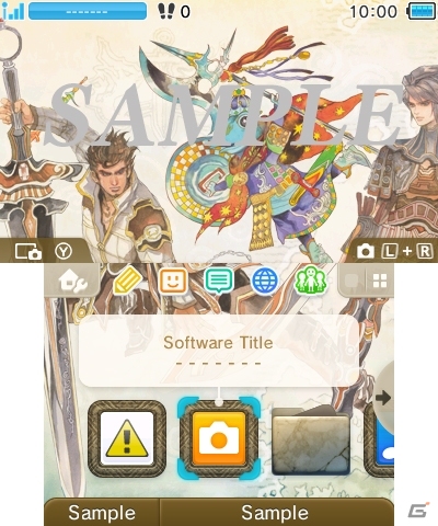 「レジェンド オブ レガシー」3DS用テーマに主人公勢揃いのスペシャルデザインがラインナップ！の画像3