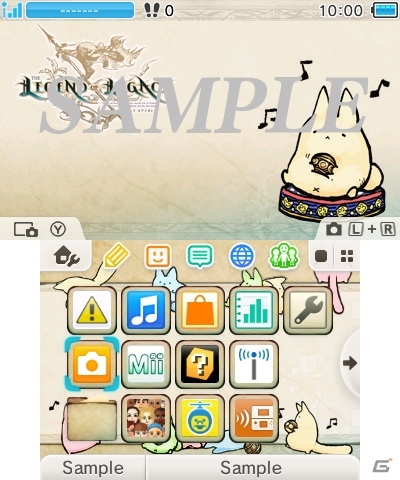 「レジェンド オブ レガシー」3DS用テーマに主人公勢揃いのスペシャルデザインがラインナップ！の画像5