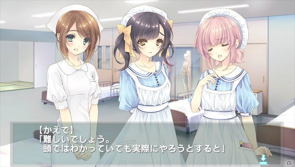 PS Vita「白衣性愛情依存症」あすかたちを見守る“白衣の天使”かえでのキャラクターエピソードを紹介―CVを担当する今井麻美さんからのコメントもお届けの画像13