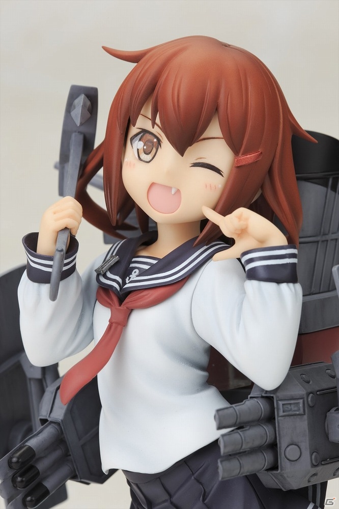 笑顔弾けるキュートな表情に注目！「艦隊これくしょん -艦これ-」第六駆逐隊“雷”がアニメバージョンで立体化！の画像1