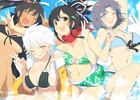 PS4/PS Vita「閃乱カグラ ESTIVAL VERSUS -少女達の選択-」の発売に合わせて公式サイトトップがリニューアル！描き下ろし壁紙ダウンロードも
