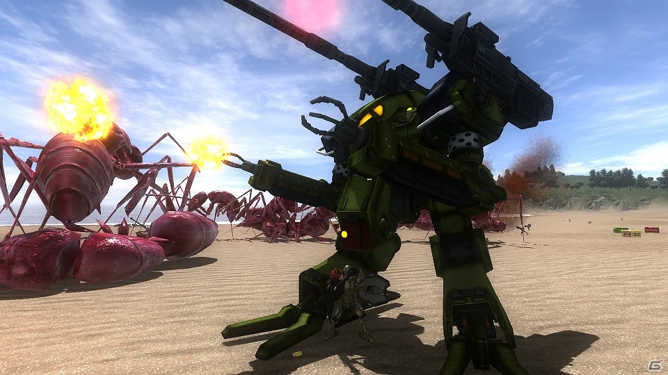 PS4「地球防衛軍4.1 THE SHADOW OF NEW DESPAIR」700種を超える武器や搭乗兵器の情報が公開！進化したチャットやモーションも紹介の画像214