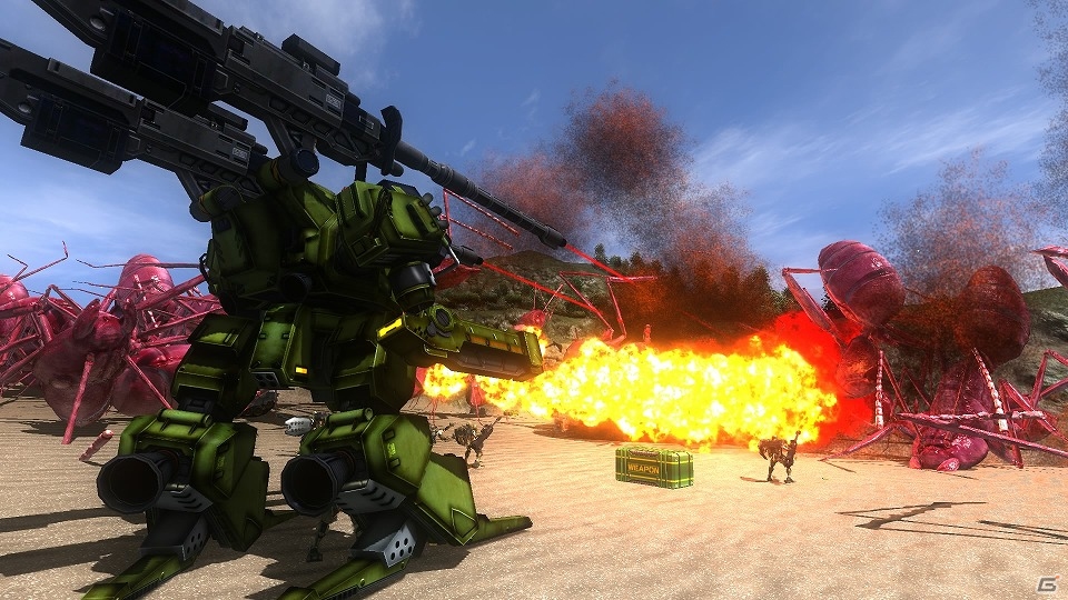 PS4「地球防衛軍4.1 THE SHADOW OF NEW DESPAIR」700種を超える武器や搭乗兵器の情報が公開！進化したチャットやモーションも紹介の画像215