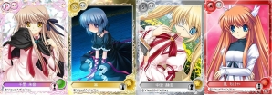 PC「メガミエンゲイジ!」VisualArt’s/Keyより「Rewrite」シリーズの新規カードが登場!「千里 朱音(P)」「篝(SS)」などが入手可能の画像2