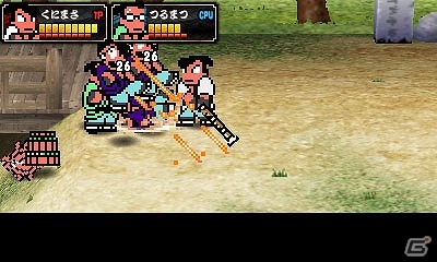 3DS「ダウンタウン熱血時代劇」子分を引き連れ大立ち回り！各ゲームモードの詳細が公開の画像11