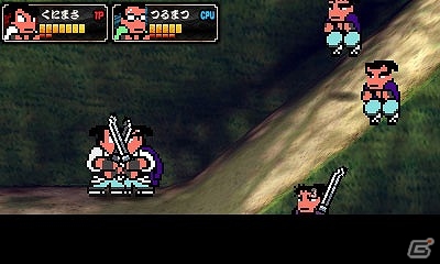 3DS「ダウンタウン熱血時代劇」子分を引き連れ大立ち回り！各ゲームモードの詳細が公開の画像14