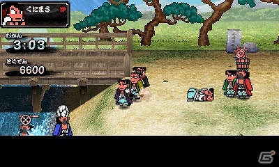 3DS「ダウンタウン熱血時代劇」子分を引き連れ大立ち回り！各ゲームモードの詳細が公開の画像19