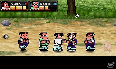 3DS「ダウンタウン熱血時代劇」子分を引き連れ大立ち回り！各ゲームモードの詳細が公開の画像3