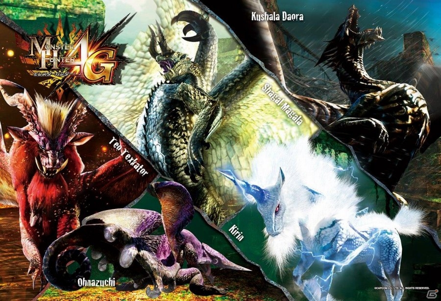 大迫力のモンスターたちがジグソーパズルで登場！「モンスターハンター4G」ジグソーパズルが3月下旬に発売の画像2