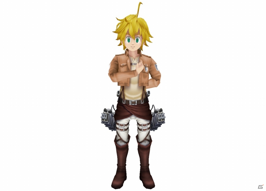 3DS「七つの大罪 真実の冤罪」オリジナルクエスト＆「進撃の巨人」コラボクエストのQRコードが公開の画像3