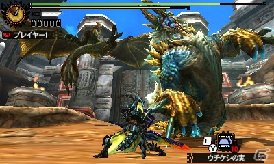 3DS「モンスターハンター4G」4月配信予定のイベントクエストが一挙公開！アカムトルム討伐イベクエ＆USJコラボクエが配信の画像17